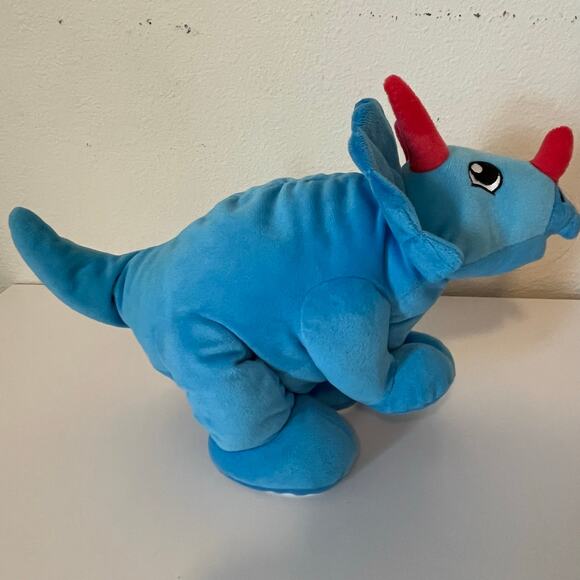 Ryan's World Roaring Dinosaurs Plush Figures T-Rex Triceratops 2018 ToyWiz - Picture 9 of 11